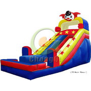 giant clown inflatable slide for adult
